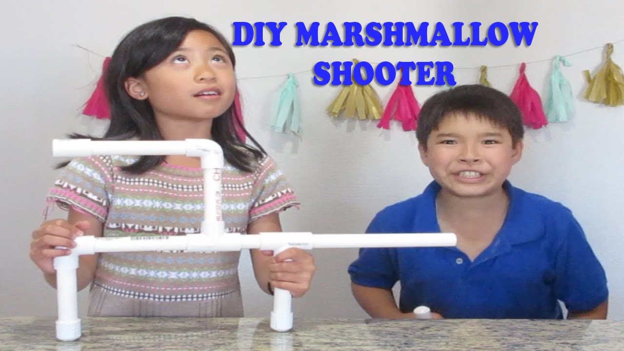 How To Make A Marshmallow Shooter With PVC With NerfGunModder10 - YouTube