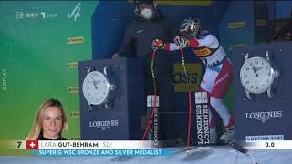 Alpine Ski-Wm | Super - G | Cortina | GOLD | Lara GUT-BEHRAMI | 2021