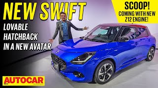 New Suzuki Swift - Coming to India in 2024 with a new look and new engine |First Look| Autocar India