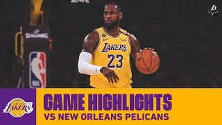HIGHLIGHTS | LeBron James (40 pts, 8 reb, 6 ast) vs. New Orleans Pelicans