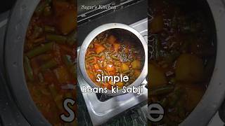 Simple and Easy Beans fali ki Sabji #Shorts