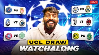 Champions League Play-off Draw 2024/25 Live | Real Madrid, Man City, Bayern Fate ? Divyansh