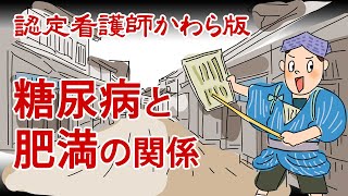 【認定看護師かわら版　必見！”てぇーへんだ！”シリーズ】知っているようで知らない！糖尿病と肥満の関係