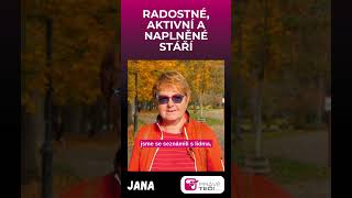 Jana #AktivníSeniorka #stárnutí #pratelstvi #naplnění #manželskýpár