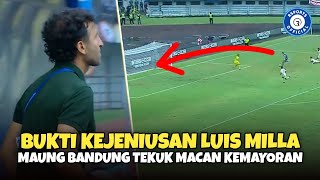 Bukti Kejeniusan Taktik Luis Milla🔥 Maung Bandung Tekuk Macan Kemayoran💙 Persib vs Persija Liga 1