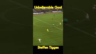 Unbelievable GOAL Steffen Tigges #shorts #soccer #football #footballshorts #bundesliga #goals #goal