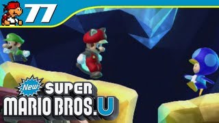 New Super Mario Bros. U | Hammerswing Caverns - Superstar Road-4 - 77 (Wii U Gameplay Walkthrough)