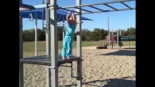 Berkley Playing and Skipping Monkey Bars