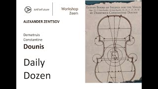 Alexander ZEMTSOV's Workshop - D.C.Dounis: DAILY DOZEN. Exercise 7. For Intonation.