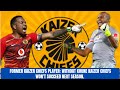 ARTHUR ZWANE MUST PLAY ITUMELENG KHUNE AS KAIZER CHIEFS GOALKEEPER NEXT SEASON.