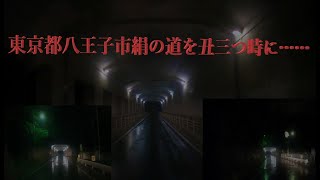 『東京都八王子市絹の道を丑三つ時に……』【ドライブ動画】【心霊スポット動画】