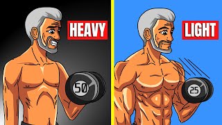 Man over 40? 5 Ways to Build Muscle Fast / 50s and 60s | HYPERTROPHIED BODY