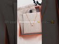 unboxing hermes mini pop h necklace 開箱 愛馬仕迷你pop h 項鍊 hermes