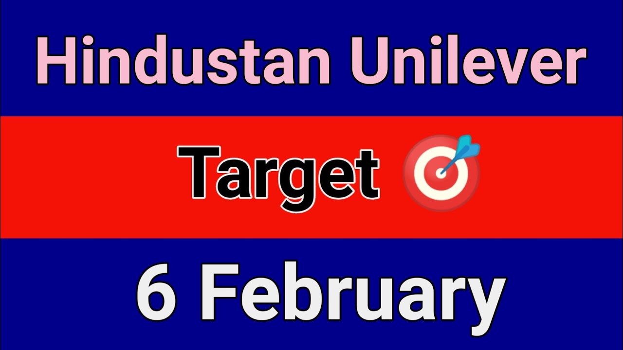 Hindustan Unilever Share Price Target Tomorrow| Hindustan Unilever ...