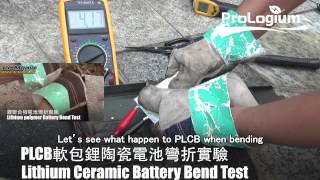 Lithium Ceramic Battery Safety Test of PLCB