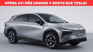 Oficial: XPENG G7 en China - Más barato y grande que el Tesla Model Y!