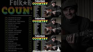 Beautiful Folk Songs 💟 Classic Folk & Country Music 80's 90's Playlist 💗 Country Folk Music