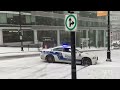 snow causes multi vehicle pileup in canada