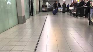 Schiphol aankomsthal Timelaps