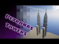 Petronas Towers - Minecraft Timelapse