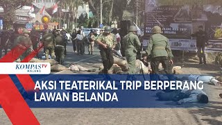 Aksi Teatrikal Kenang Perjuangan Tentara Mas Trip