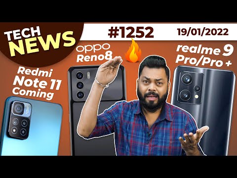 realme 9 Pro/Pro+ Launch Date, Redmi Note 11 Coming, OPPO Reno8 1st Look, vivo Tablet Specs-#TTN1252