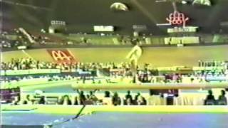 4th T BUL Pepa Kazakova BB - 1985 World Gymnastics Championships 9.750