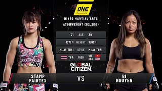 Stamp Fairtex vs. Bi Nguyen | Full Fight Replay