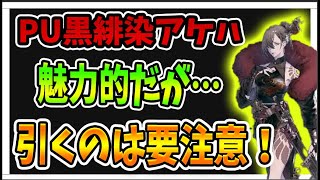 【ニーアリィンカーネーション】超耐久キャラとアリーナ特化武器が登場！新ガチャ：黒緋染アケハ＆武器の性能を解説！　【リィンカネ】