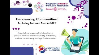 Empowering Communities: Exploring Rotaract District 3292