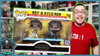 Getting Target Con 2025 Funkos A Month EARLY! | Rey \u0026 Kylo Ren 758 Star Wars Funko Review