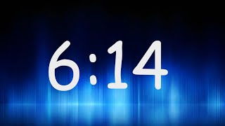 6:14 Minutes Timer / Countdown from 6min 14sec