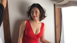 佐田茉莉子さんグラビア撮影現場の密着映像！