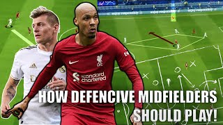 How Defencive Midfielders Should Play In Football - Complete Analysis - Kroos -