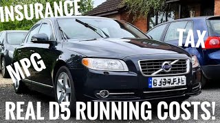 *TRUE RUNNING COSTS* of a D5 Volvo!! S80/V70/XC70