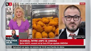 HORIA CONSTANTINESCU DESPRE SCANDALUL ÎNTRE ANPC ȘI ANSVSA_Știri B1_7 aug 2023