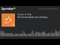 44 social media and climbing