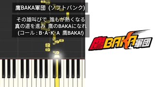 【プロ野球応援歌】 鷹BAKA軍団 オリジナル応援歌 福岡ソフトバンクホークス