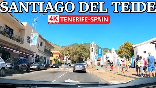 TENERIFE - SANTIAGO DEL TEIDE \u0026 ERJOS | Magnificent Place with Lush Nature ☀️ 4K Drive ● 2024