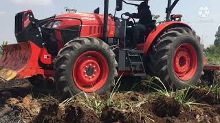 M9808 KUBOTA ลองลากลิปเปอร์ 3ขา