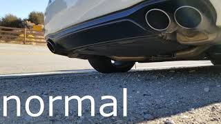 2020 Maserati Ghibli - Exhaust modes