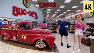 Walking Tour of Buc-ee's: America Largest Convenience Store 4K 60fps