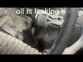 How to Fix Oil Leak Toyota Rav4 2017 (#oilpressureswitch#oilpressuresensor)