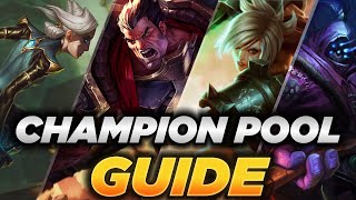 Craft Your Own Champion Pool & Pick Your Mains - Toplane 101