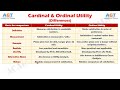 differences between cardinal and ordinal utility in economics.