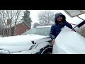 how we travel by a car in a snowy day sweden හිම වැටෙන දවස් වල ගමනක් යන්න කලින් මෙහෙම තමා