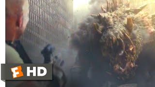 Rampage (2018) - Giant Monster Fight Scene (9/10) | Movieclips