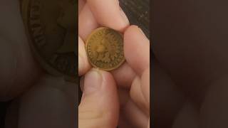 My Indian head penny from 1883