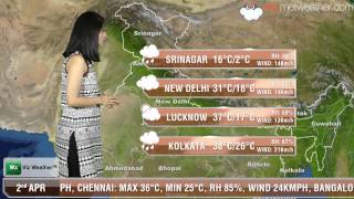 02/04/14 - Skymet Weather Report for India