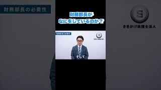 【経営で財務と聞くけれど実際なにかわからない？】財務部長が何をしているか？？？ #shorts